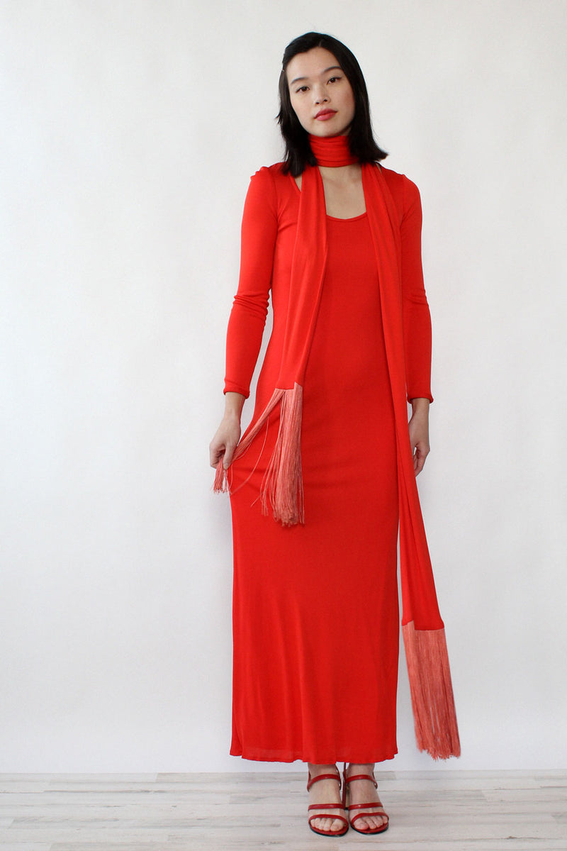 Jill Richards Fringe Stole Maxi S