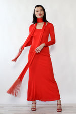 Jill Richards Fringe Stole Maxi S