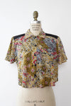 Stoplight Flare Crop Shirt M