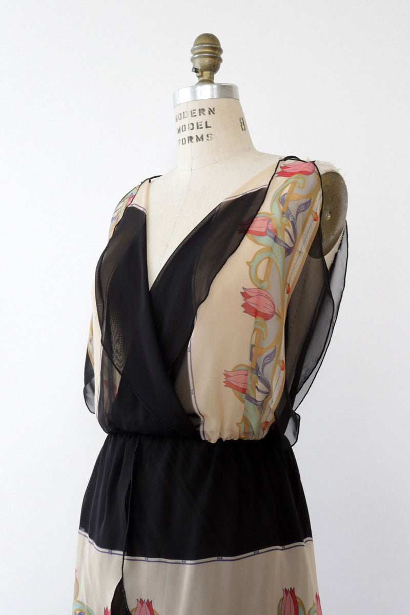Boragia Sheer Tulip Dress XS-M