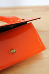 Carrot Vinyl Handbag