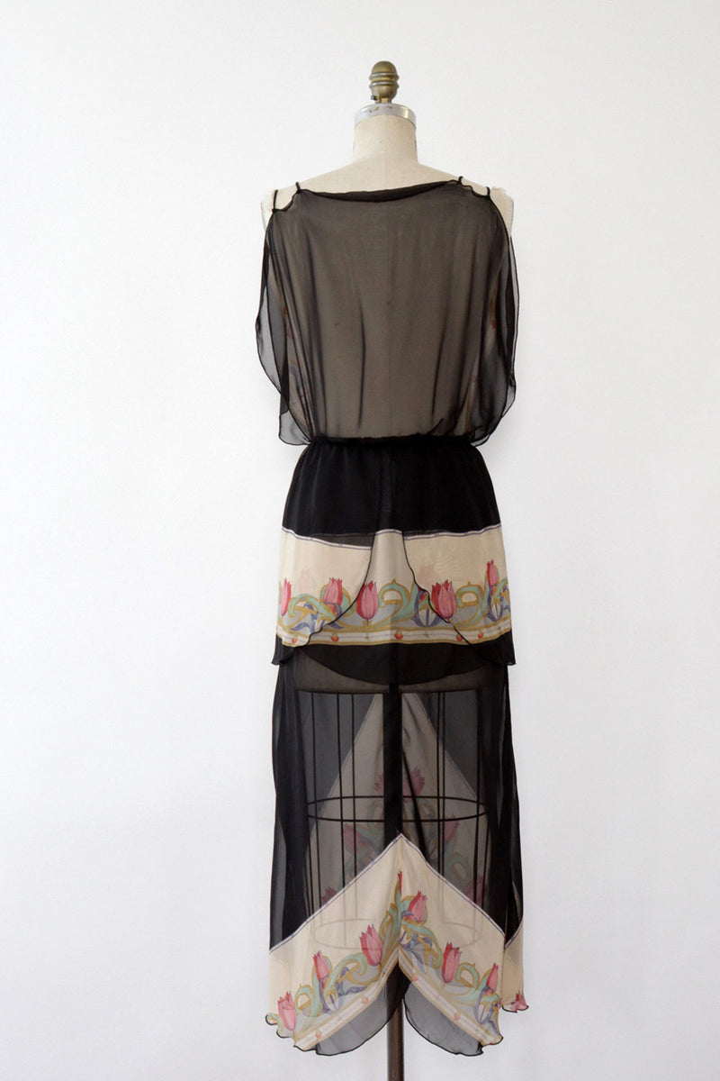 Boragia Sheer Tulip Dress XS-M