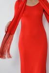 Jill Richards Fringe Stole Maxi S