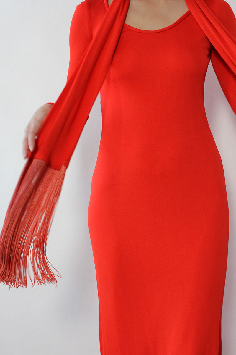 Jill Richards Fringe Stole Maxi S