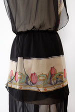 Boragia Sheer Tulip Dress XS-M