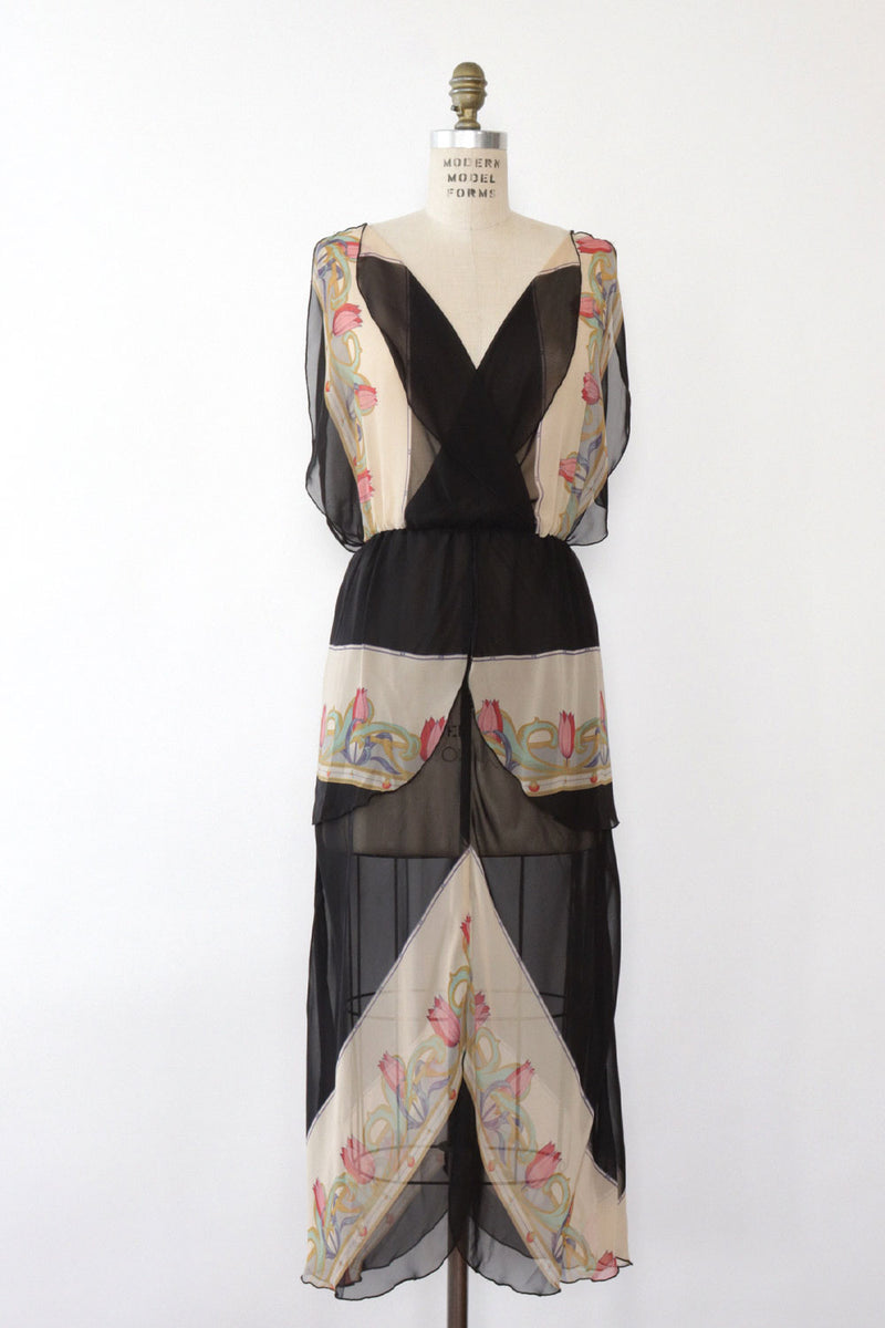 Boragia Sheer Tulip Dress XS-M