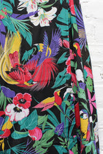 Macaw Wrap Skirt