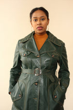 Topanga Ivy Leather Trench M