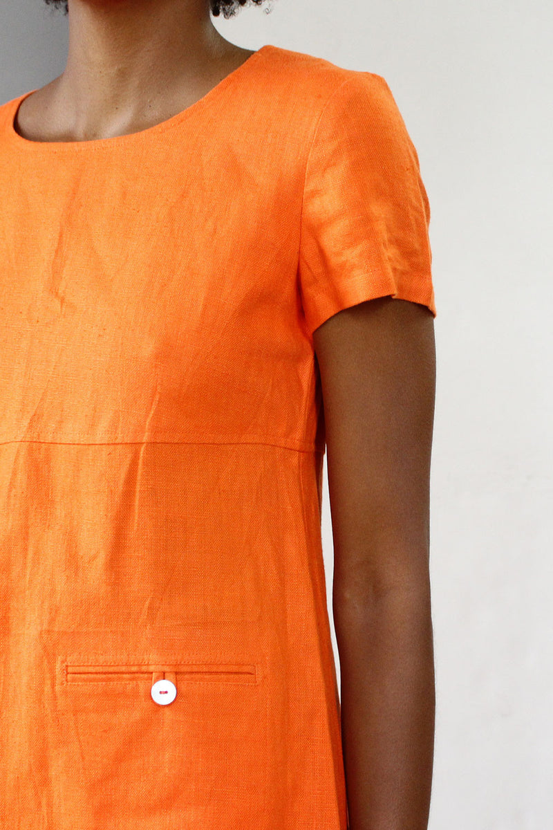 Tropicana Linen Dress XS