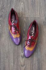 Nina Colorblock Oxfords 8 1/2