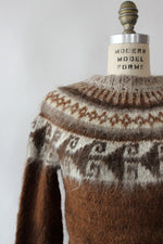 Oaknoll Fair Isle Sweater XS-M