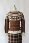 Oaknoll Fair Isle Sweater XS-M