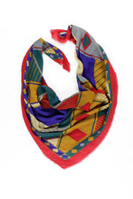 pleated scarf