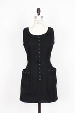 Button Up Mini Dress S