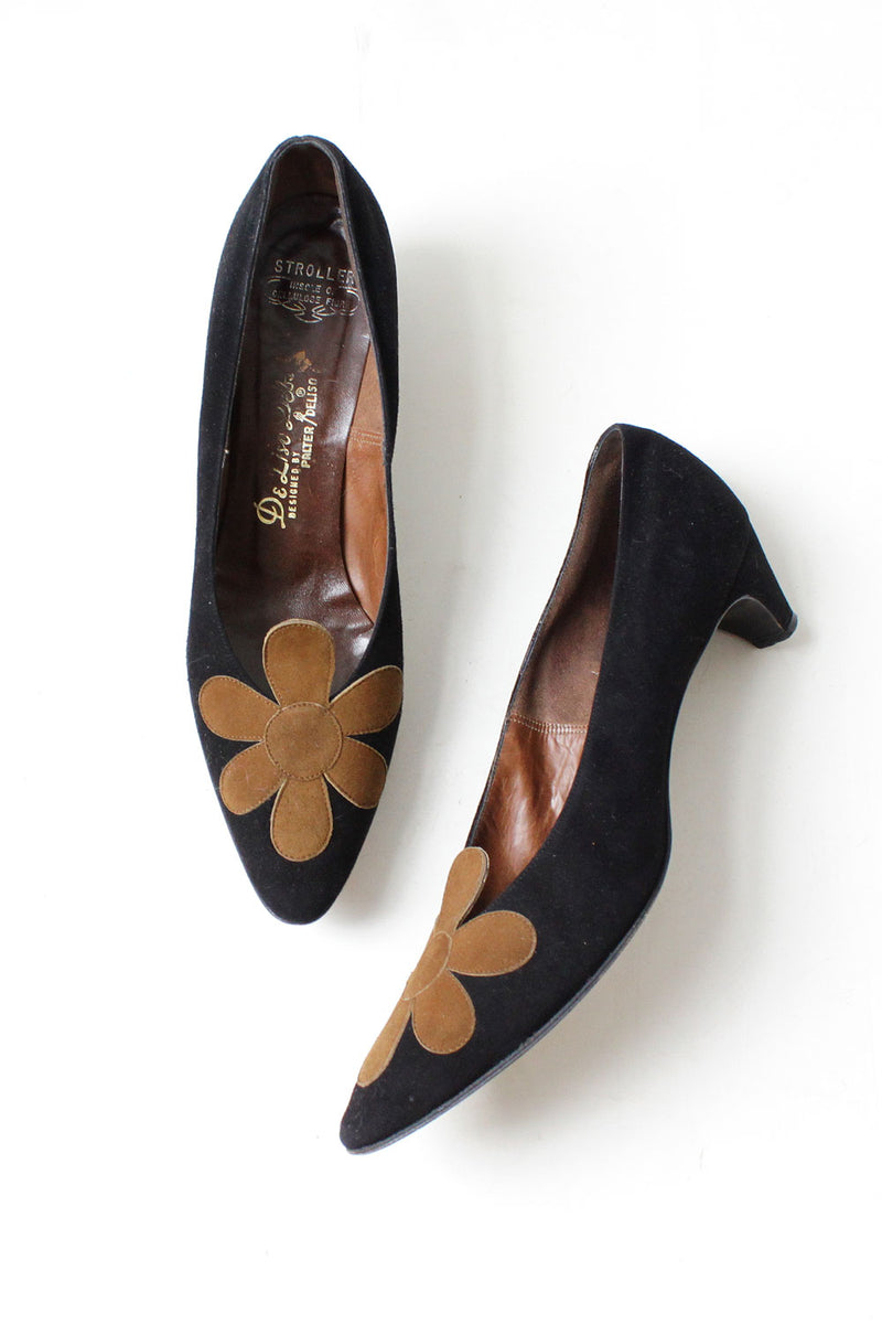 Floral Kitten Heels 7