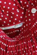 Taylor Polka Dot Swish Skirt XS