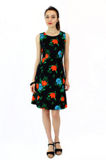 vintage fit and flare dresses