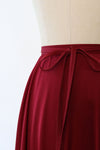 Danskin Burgundy Wrap Skirt XS-M