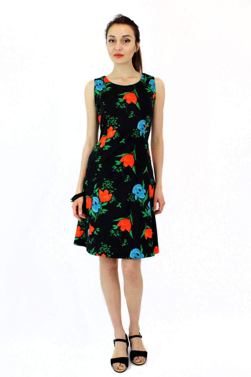vintage fit and flare dresses