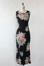 Starina Bouquet Bias Cut Dress S