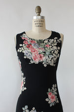 Starina Bouquet Bias Cut Dress S