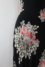 Starina Bouquet Bias Cut Dress S