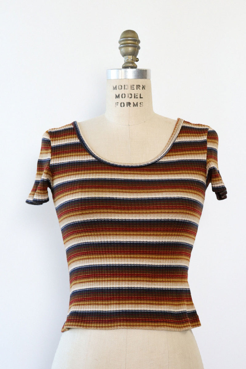 Coolwear Striped Baby Tee S/M