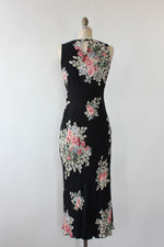 Starina Bouquet Bias Cut Dress S