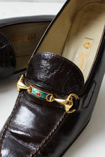 Gucci Horsebit Heeled Loafers 8