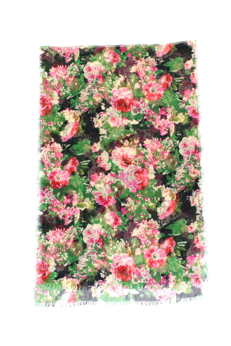 floral scarf