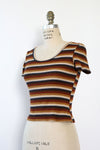 Coolwear Striped Baby Tee S/M