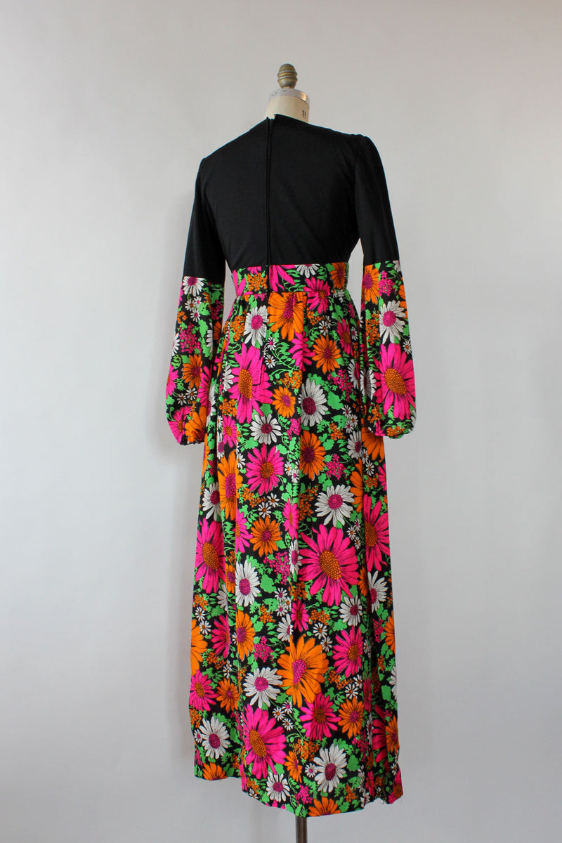 Pop Floral Maxi Dress S/M