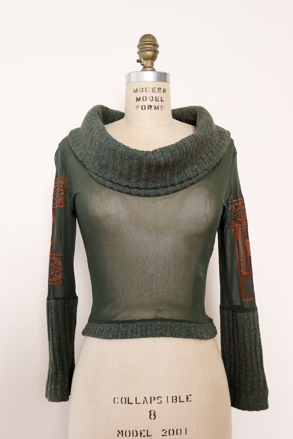 トップス SAVE THE QUEEN/Power Net Ribbon Top s-l1200.jpg