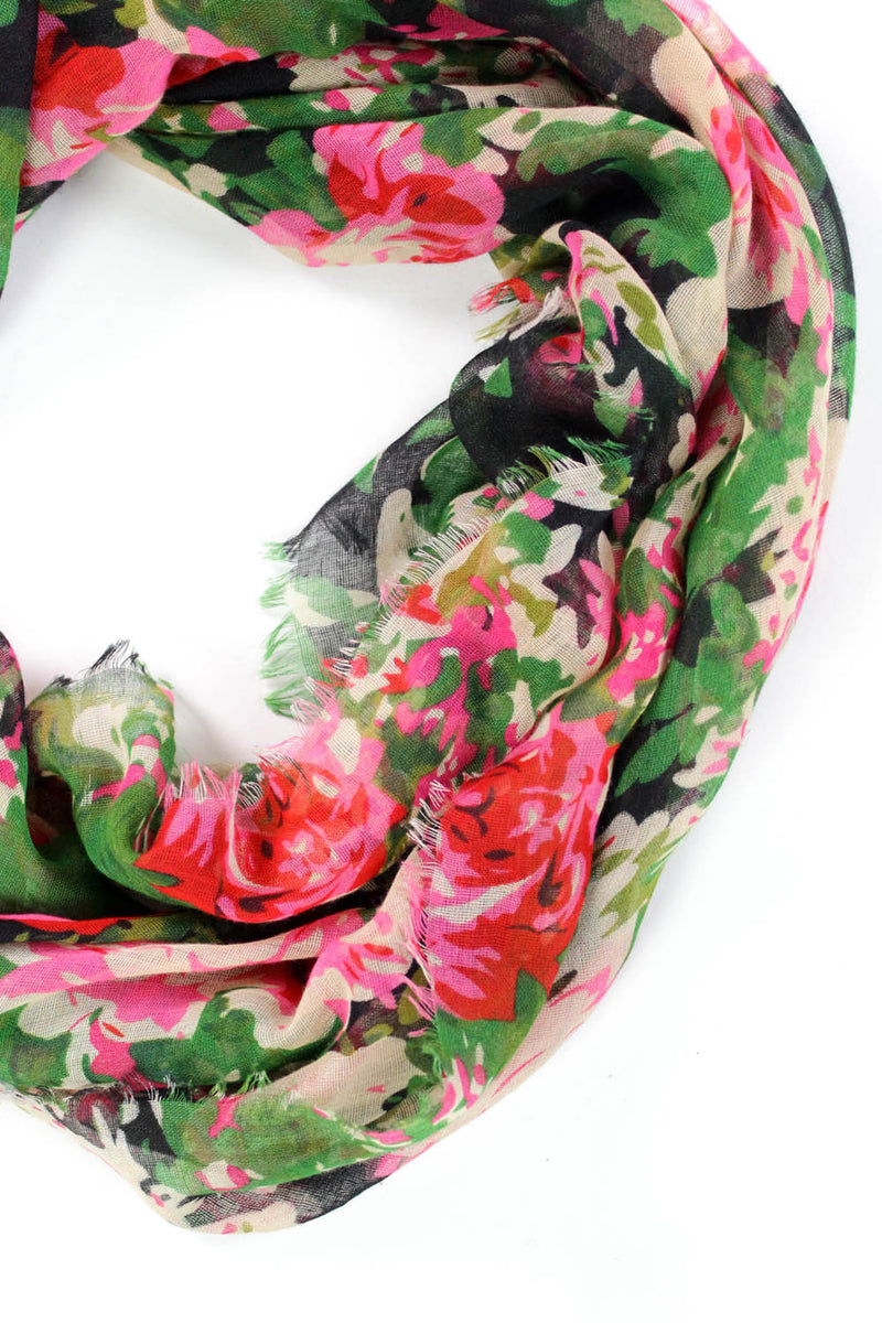 flower scarf