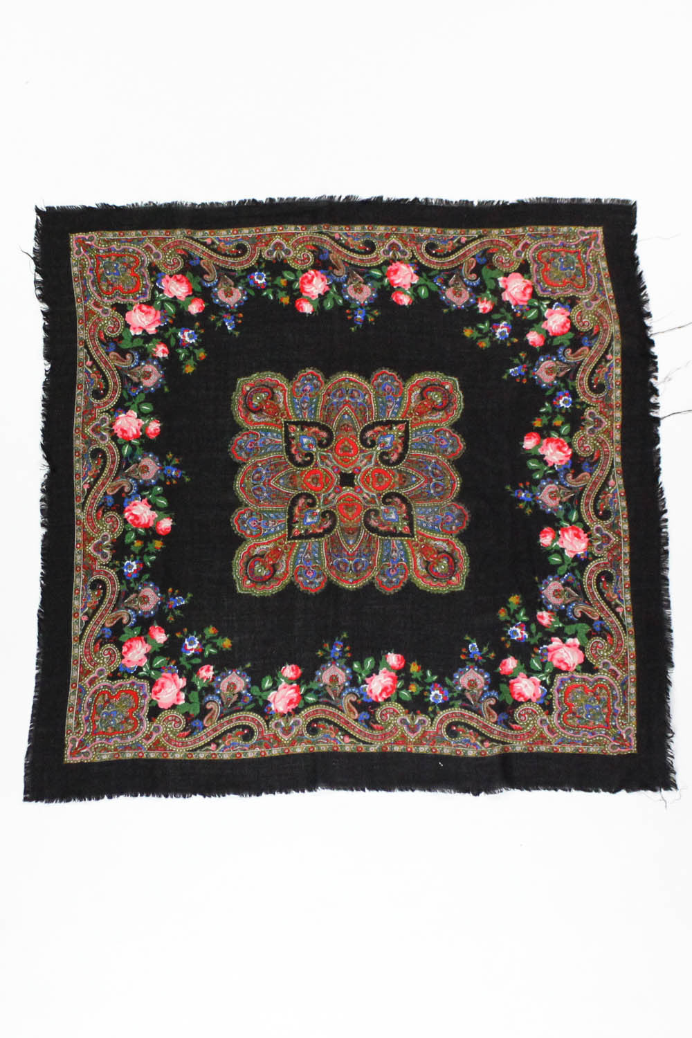 russian floral scarves