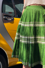 Grass Crinkle Skirt S/M