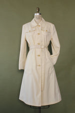 London Fog Ivory Trench M