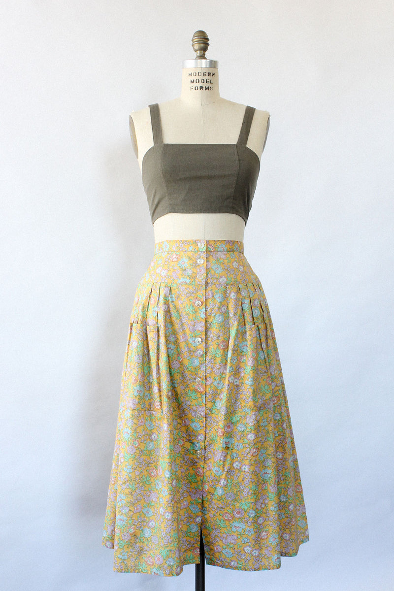 Liberty Floral Pocket Skirt M/L
