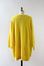 Lemon Drop Mini Sweater Dress
