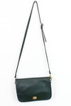 hunter green turnlock bag