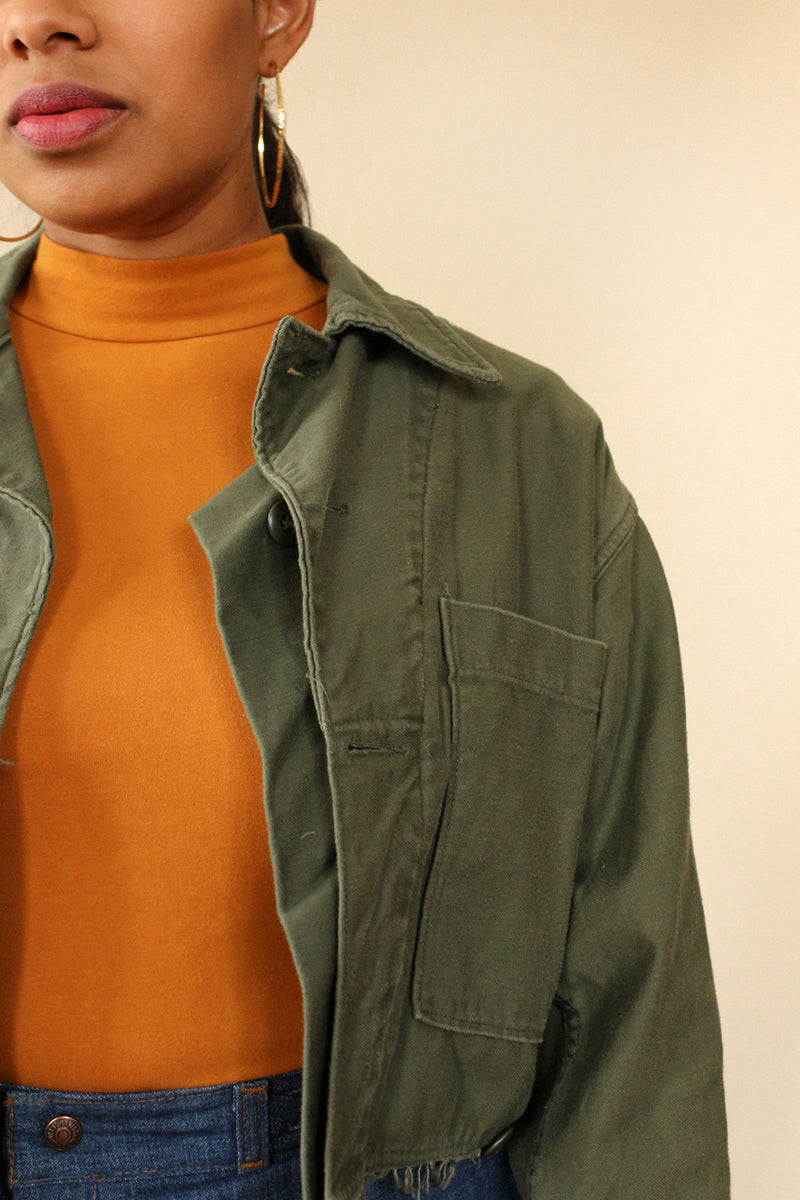 Bertie Distressed Army Jacket S/M