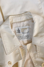 London Fog Ivory Trench M