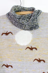 70s Moonscape Sweater M