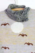 70s Moonscape Sweater M