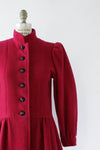 YSL Russian Collection Puff Sleeve Coat XS/S