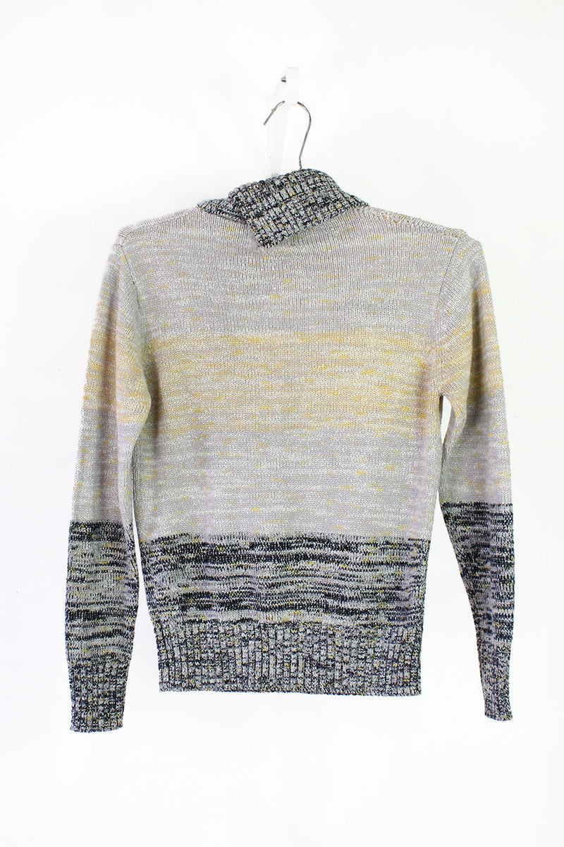 70s Moonscape Sweater M
