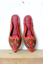 Embroidered Khussa Slippers 8