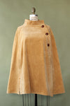 Camel Velveteen Cape XS-M