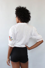 Embroidered Jolie Blouse S-L