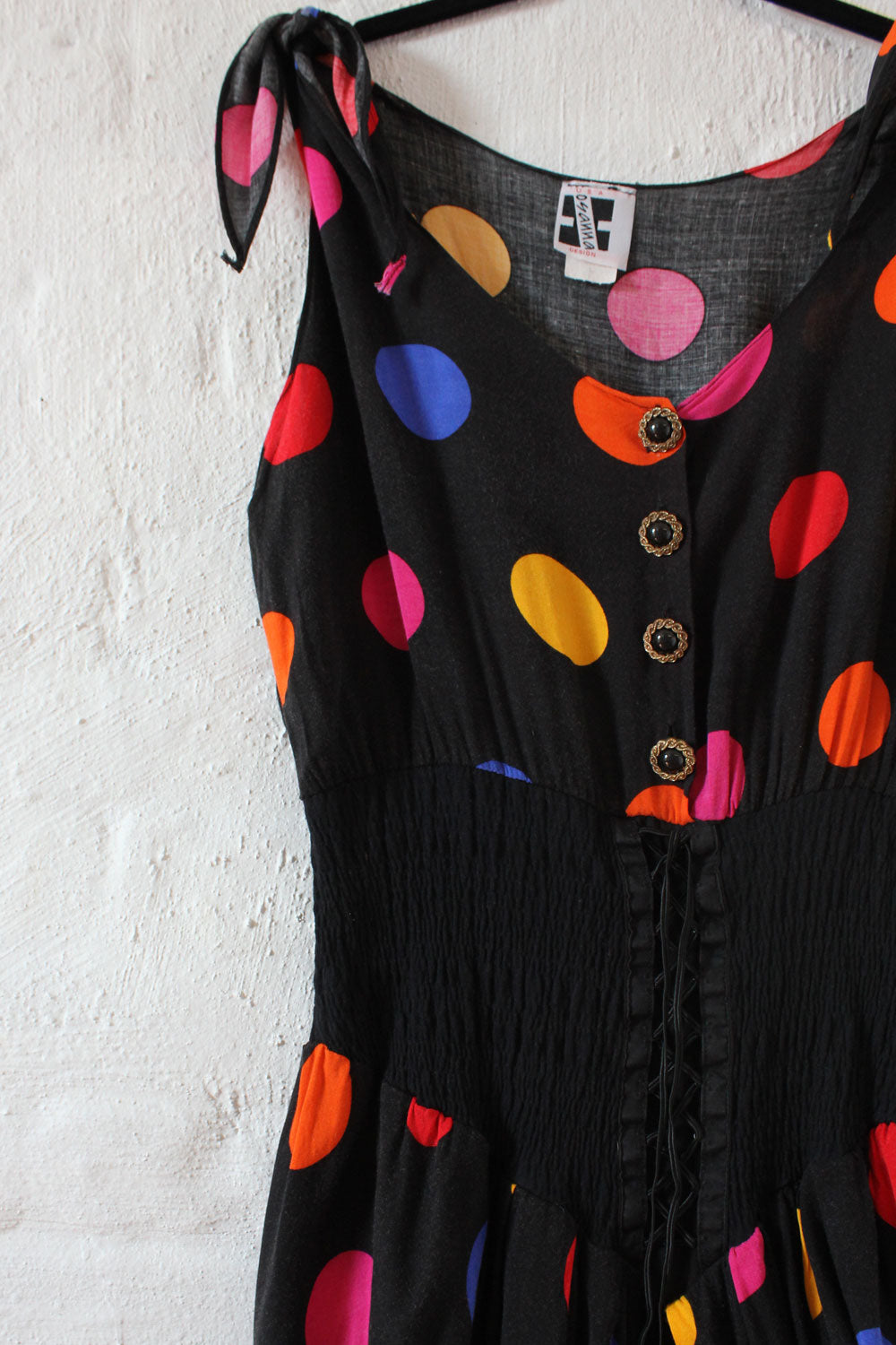 Rainbow Polka Dot Jumpsuit M/L